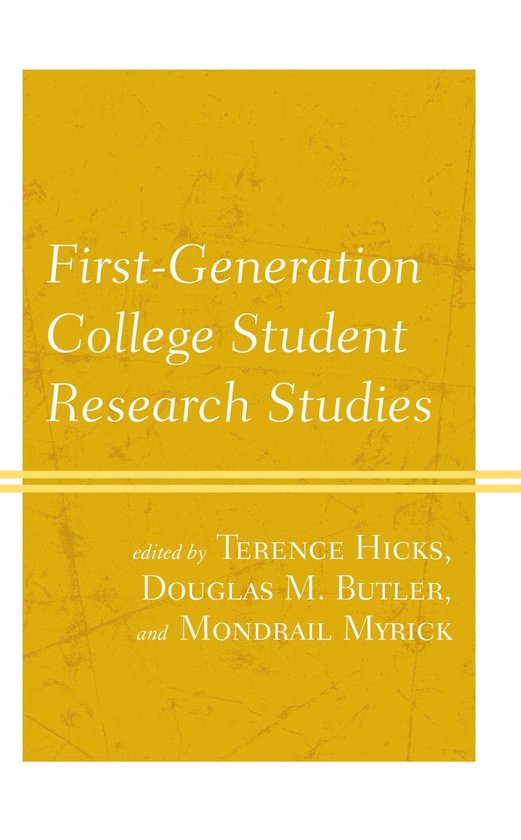 First-Generation College Student Research Studies - cover