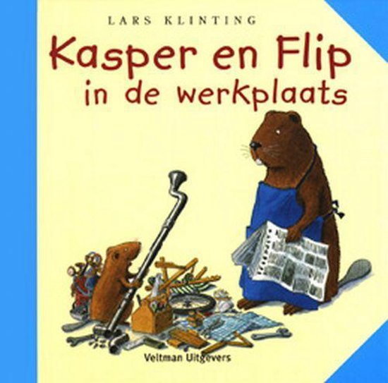 Cover van het boek 'Kasper en Flip in de werkplaats'