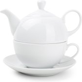 BonBistro Tea for one Theepot Sam - Wit - 450 ml