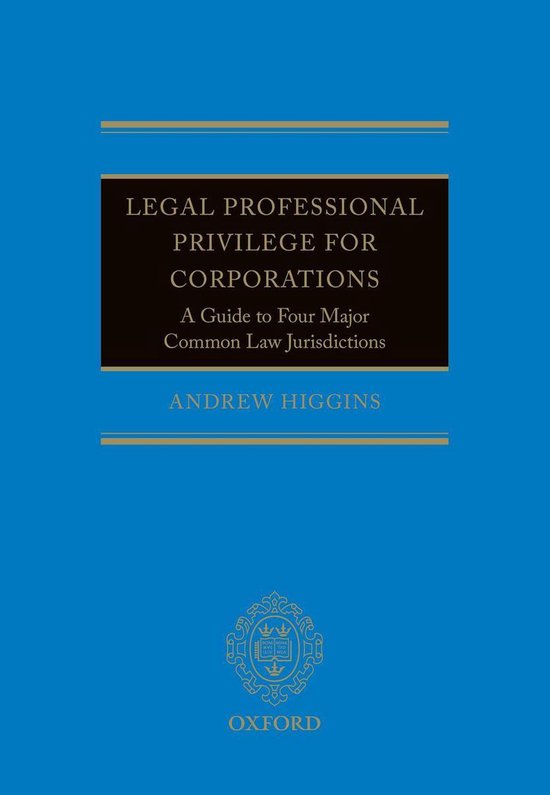 Legal Professional Privilege for Corporations - cover
