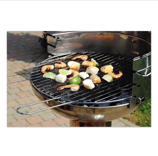 Barbecue-grill Rooster-mat 32x32cm (set van 12) | bol.com