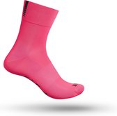 GripGrab GripGrab Lightweight SL Sokken - Roze Hi-vis - Unisex - Maat XS