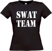 Swat Team T-shirt maat S Dames zwart