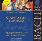 Bach-Ensemble, Helmuth Rilling - J.S. Bach: Cantatas Bwv 195-197 (CD)
