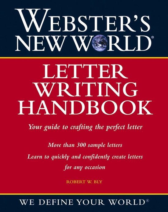 Webster's New World Letter Writing Handbook - cover
