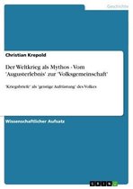 Boek cover Der Weltkrieg als Mythos - Vom Augusterlebnis zur Volksgemeinschaft van Christian Krepold