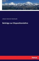 Beitrage zur Dispositionslehre
