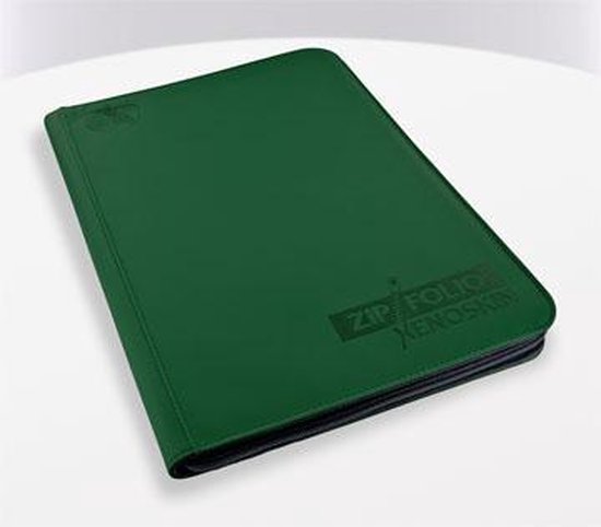 Ultimate Guard Zipfolio 360 - 18-Pocket XenoSkin Green