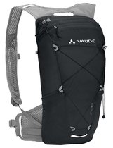 VAUDE Uphill 9 LW Rugzak - black - 0,360 kg - 9 L - lichtgewicht gesiliconiseerd materiaal - ademende schouderriemen