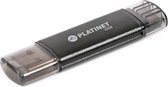 Platinet PMFA32BL USB flash drive 32 GB USB Type-A / Micro-USB 2.0 Blauw