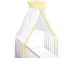 Baby Sluier Strik Zachtgeel