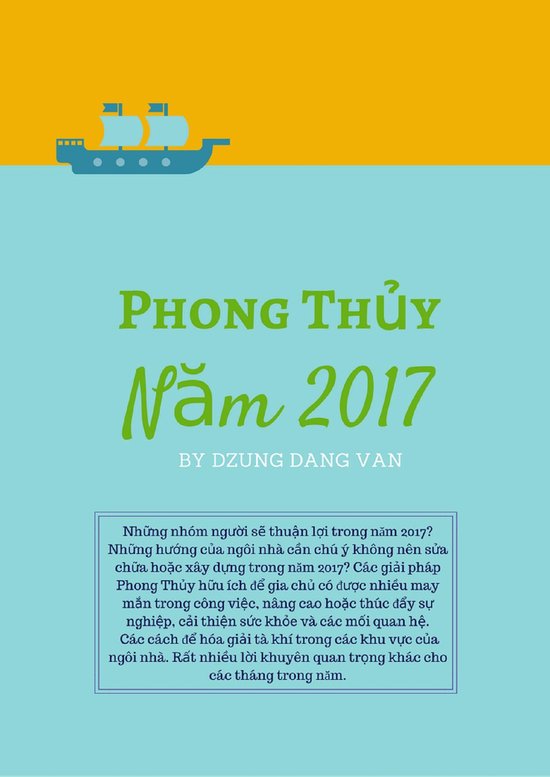 Phong Thủy 2017 - cover