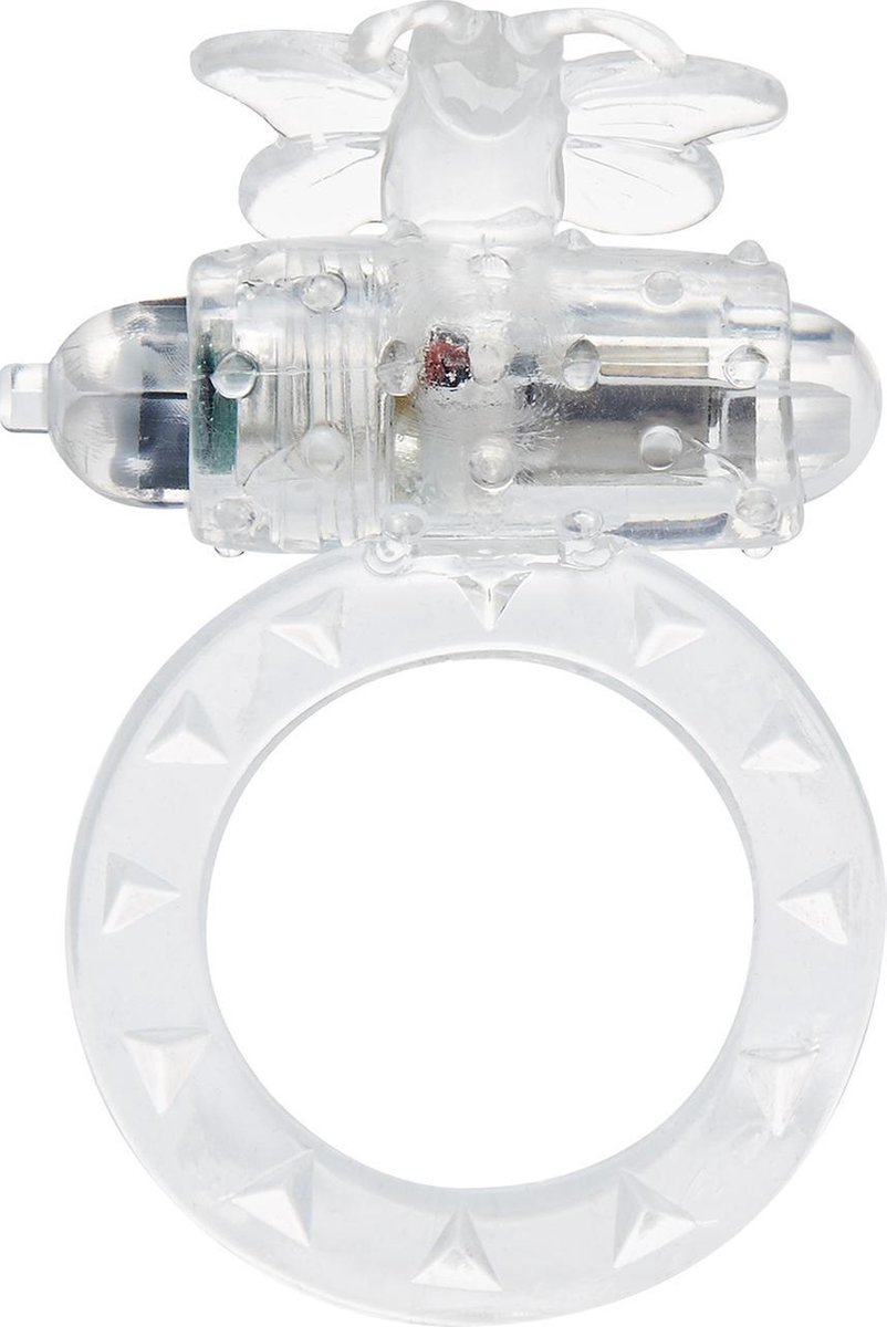 Goedkoopste ToyJoy Flutter-Ring - Cockring - Transparant