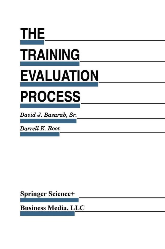 Evaluation in Education and Human Services 33 - The Training ... - cover