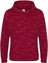 Hoodie Camo (Rood) Rood