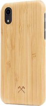 iPhone XR hoesje - Woodcessories - Bamboo - Hout