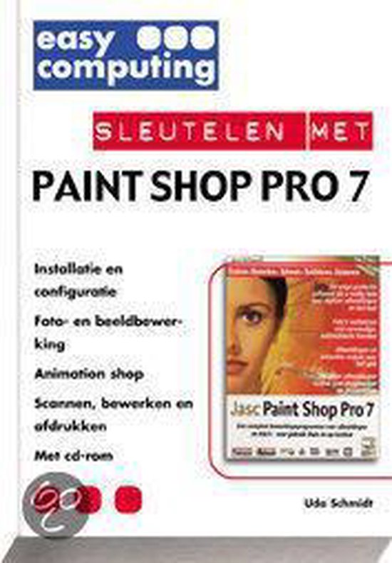 Sleutelen Met Paint Shop Pro 7 - cover
