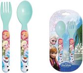 Disney Frozen Bestekset - Plastic - Lepel en Vork