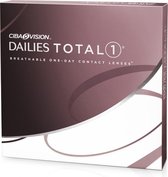 -6,50 Dailies Total1 - pack de 90 - Lentilles journalières - Lentilles de contact