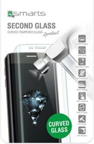 4Smarts Gebogen Tempered Glass Samsung Galaxy S8 Plus Zwart