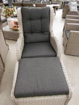 Gardolo Lounge stoel gasveer HM15-3 off white - stof 239