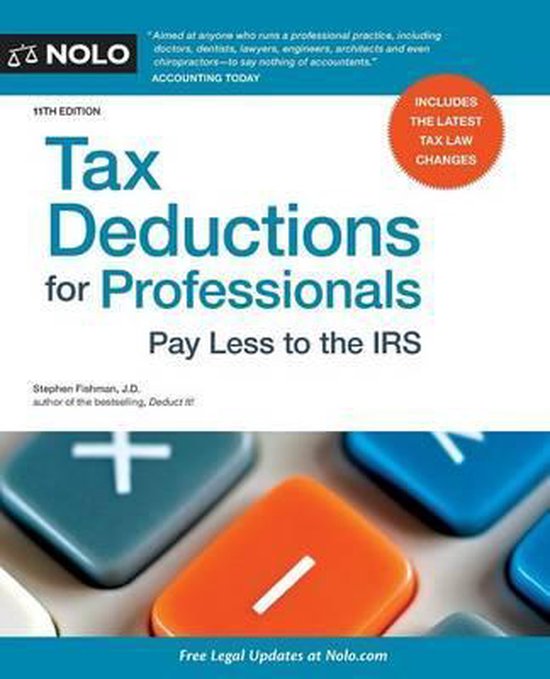Tax Deductions for Professionals 9781413322415 Stephen Fishman Boeken