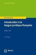 Introduction a la langue juridigue francaise