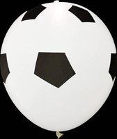 Wakababaloon - 4x Football Led Balloon - voetbal led ballon - led ballon - voetbal - EK - WK - feestversiering - feestdecoratie - kinderfeestje -