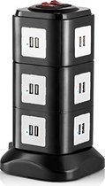 Usb Hub Usb Splitter MutecPower 32 poorten universeel USB-torenlaadstation voor Apple IPhone, Android-apparaten en andere USB-compatibele apparaten met magnetische basis
