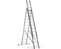 Altrex Atlantis 3delig - Reformladder - 3x12 sporten - Werkhoogte 8.50m