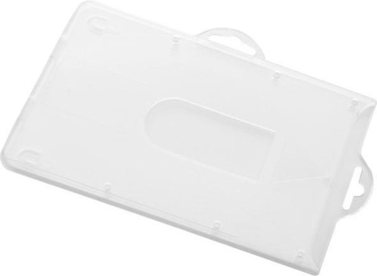 Porte-badge Ultraholder Poly Propylène Transparent H / V