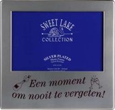 Sweet Lake collection, Silver plated Photo Frame, Een moment om nooit te vergeten