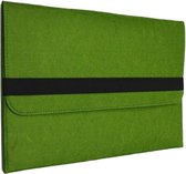 Shop4 - MacBook Pro 13-inch (2009-2012) Hoes - Sleeve Wolvilt Groen