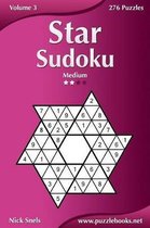 Star Sudoku - Medium - Volume 3 - 276 Logic Puzzles