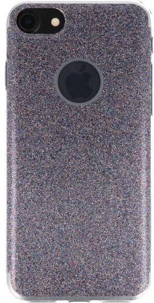 Bling TPU Hoesje Case - Hoesje Geschikt voor iPhone 7 / 8 Paars