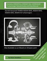 Komatsu Em636tcon./Em636t Mar. 6209818100 Turbocharger Rebuild Guide and Shop Manual