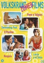 Volkskrant zomer films (Il Postino, Pane e Tulipani, Lucia y el Sexo, Swimming Pool, Respiro)