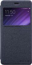 Nillkin Sparkle S-View Book Case voor Xiaomi Redmi 4 - Zwart / Grijs