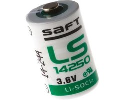 Saft LS14250 - TL2150 - 1/2 AA 3,6V Lithium Batterij