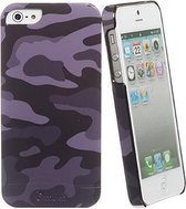 muvit iPhone 5 / 5S Camou Case Army Black Plus Screenprotector