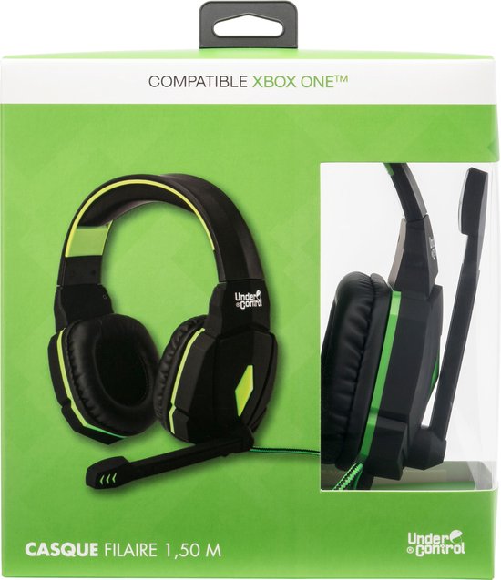 Under Control Xbox One Gaming Headset Bedraad - 3.5 mm Jack aansluiting |  bol.com