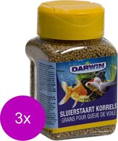 Darwin Sluierstaart Korrels - Vissenvoer - 3 x 100 ml
