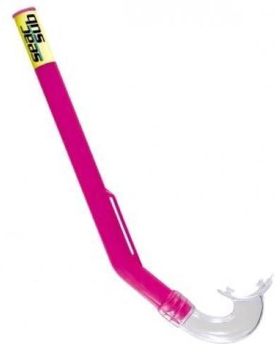Snorkel Piccolo Junior Fuxia/Transparant model Z Seac-Sub