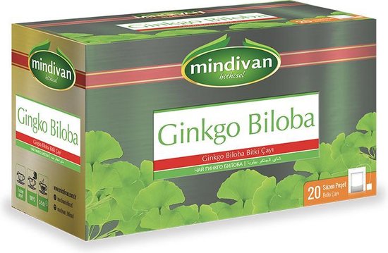 verraden Demonteer Trek Ginkgo Biloba Thee - 20 Theezakjes - Biologische thee | bol.com