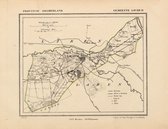 Historische kaart, plattegrond van gemeente Lochem in Gelderland uit 1867 door Kuyper van Kaartcadeau.com