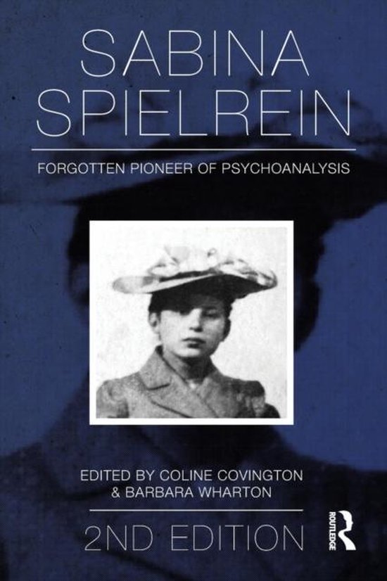 Boek "Sabina Spielrein" met een zwart-witfoto van een jonge vrouw met een hoed.