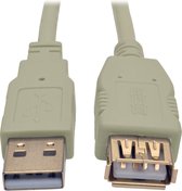 Tripp-Lite U024-006-BE USB 2.0 Extension Cable (M/F), Beige, 6 ft. TrippLite