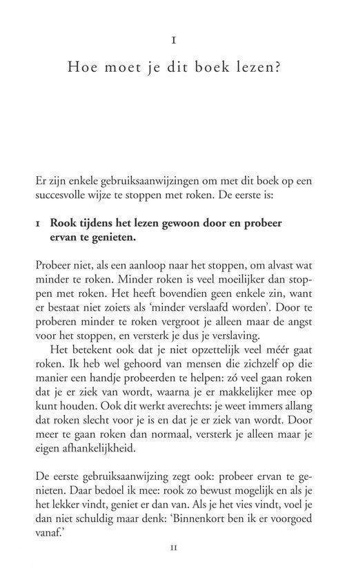 Pagina 1 van 'De Opluchting'. Hoe moet je dit boek lezen?