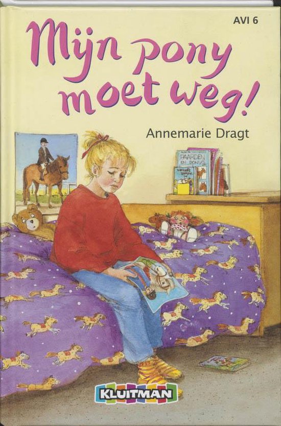 Cover van het boek 'Mijn pony moet weg' van Annemarie Dragt