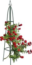 Relaxdays Rankhulp piramide - 190 cm hoog - metaal - plantensteun - bloemen of planten